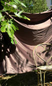 Coupon 1,50 m. Satin taupe - 2