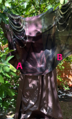 a a Duo Plastron en soie. Colliers - 8