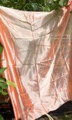 b Coupon. Voile rose saumon - 1