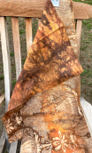 Tirelle tie and dye mordoré - 1