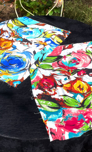 Duo Coup de cadre. The Queen blanc viscose - 2