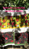 Coup de cadre jaune pour Foulard Spanish Caravan - 2