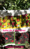 Coup de cadre vert pour Foulard Cache-cache - 1