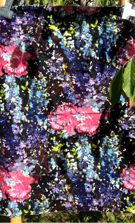 Coup de cadre. Velours Belladonna - 1