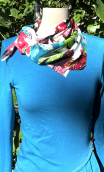 Duo Coup de cadre. The Queen blanc viscose - 3