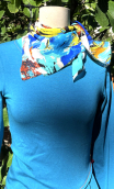 Duo Coup de cadre. The Queen blanc viscose - 4