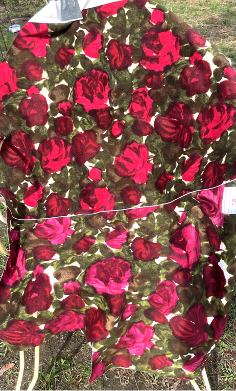 Coup de cadre. Velours Rose tango - 1
