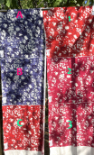 Sextet Fleurs impressionnistes sur jersey viscose - 1