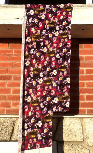 Tirelle Bohemian room sur jersey viscose - 1