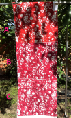 Trilogie Fleurs impressionnistes sur coton - 1