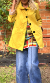 Petite Parka Plume. Froggies. Curry - 8