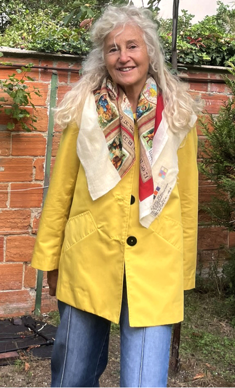 Petite Parka Plume. Froggies. Curry - 9