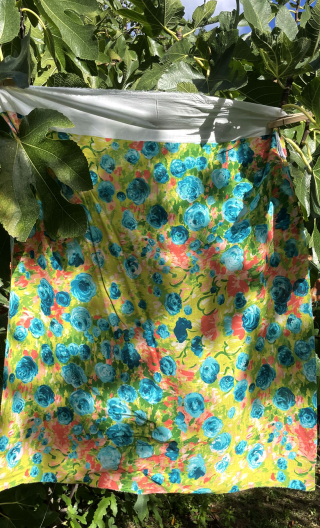 Coup de cadre Ronsard fluo voile viscose - 1
