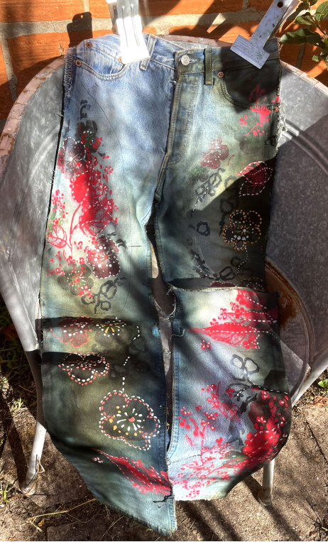 Pantalon London tavern denim. Maquette - 1