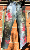 Pantalon London tavern denim. Maquette - 2