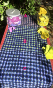 Trilogie. Nuit ukrainienne bleu rose mauve anis - 2