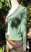 Boléro vert et prince-de-galles - 3