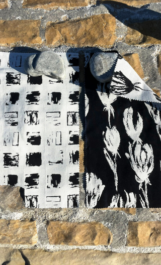Galets n° 4. Duo Black and white - 2