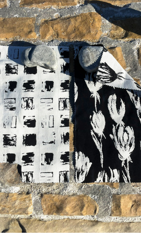 Galets n° 4. Duo Black and white - 2