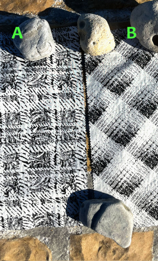 Galets n° 5. Duo Black and white - 1