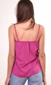 Top Sylphide. Coton Flammé. Violet